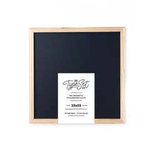 15x15 Magnetic Letter Board Slate