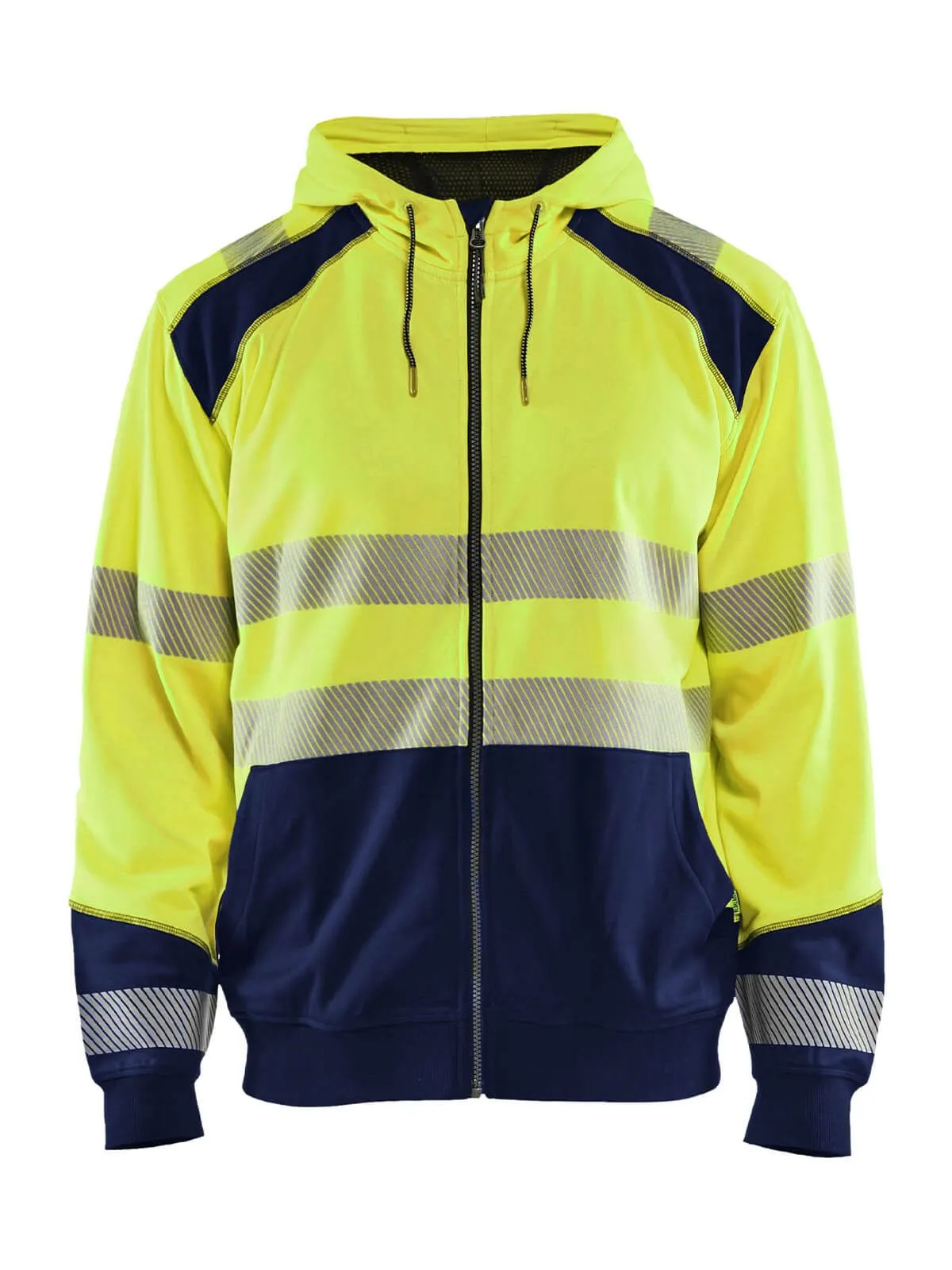 3546-2528&#x20;High&#x20;Vis&#x20;Work&#x20;Hoodie&#x20;with&#x20;Zip&#x20;-&#x20;Bl&#xE5;kl&#xE4;der