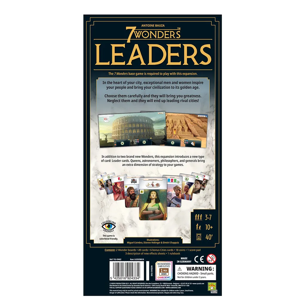 7 Wonders: Leaders