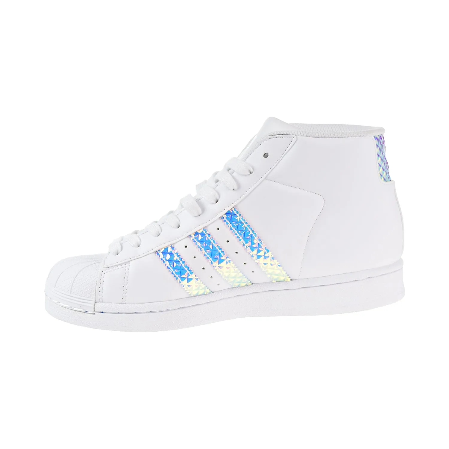 Adidas Pro Model Big Kids' Shoes Footwear White/Footwear White