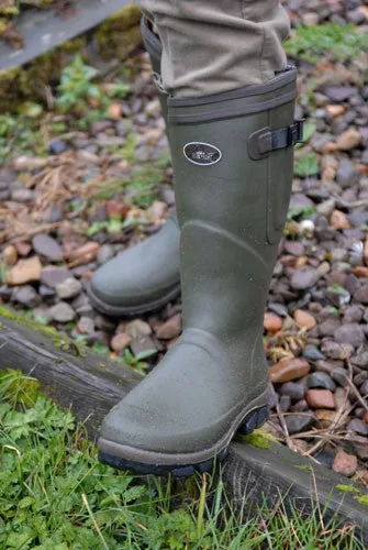 ADJUSTABLE CALF 4MM NEOPRENE LINED RUBBER WELLINGTON MUCK BOOT