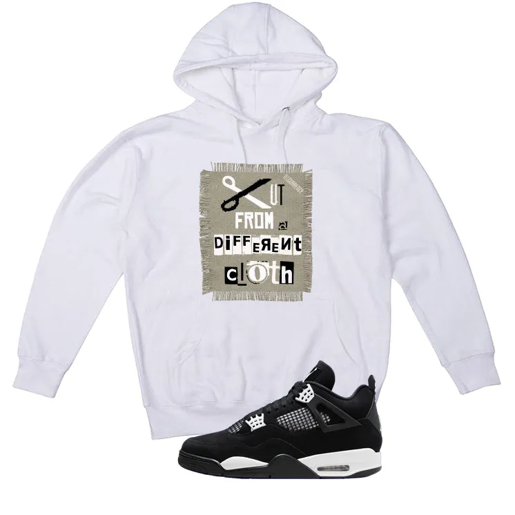 Air Jordan 4 White Thunder White T-Shirt (Cut from a different cloth)| illcurrency