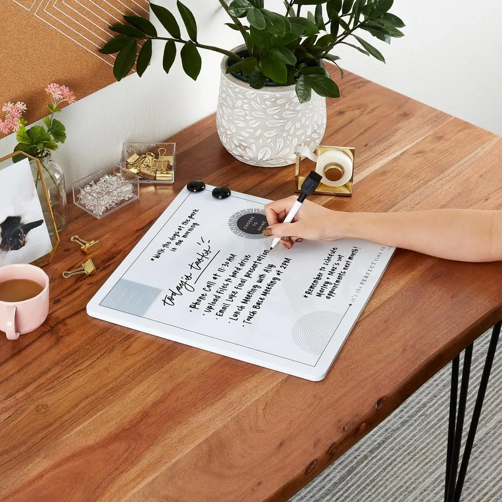 Align Cork Board and Dry Erase Board Set