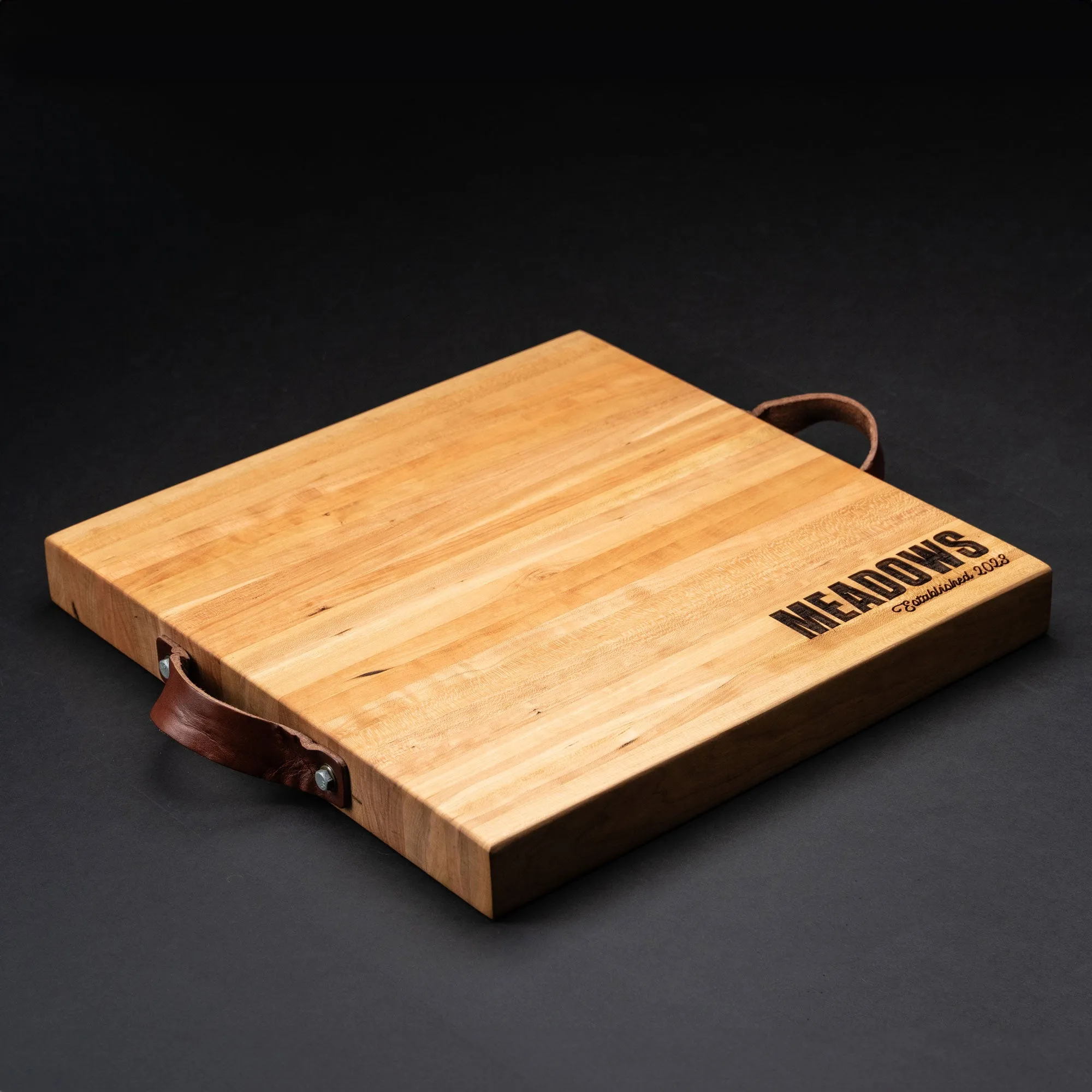 American Cherry Wood Butcher Block Cutting Board