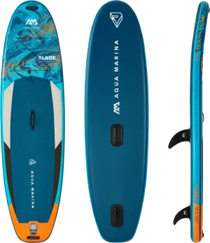 Aqua Marina BT-22BL Blade 10'6" Inflatable Stand Up Paddle Board Windsurf Series New