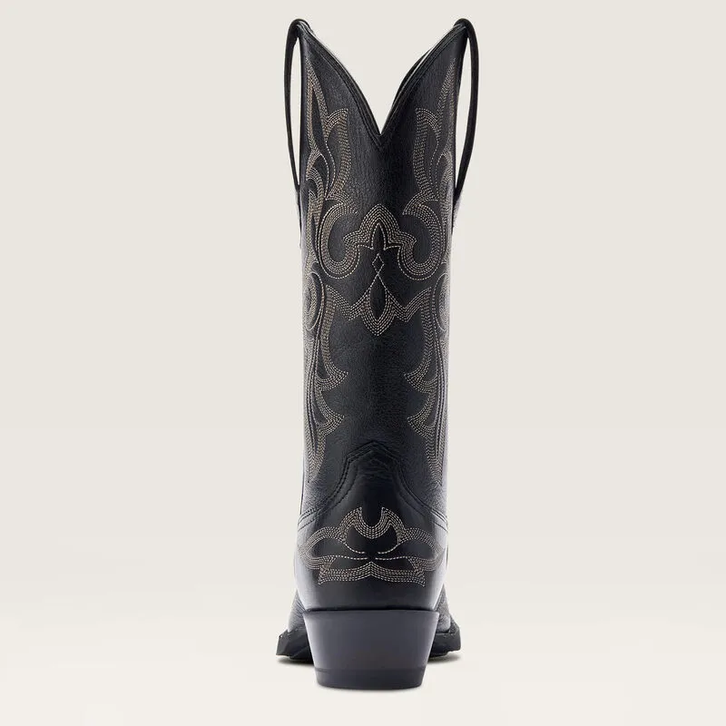 Ariat® Women's "Jennings" StretchFit Western Boots - Black Deertan