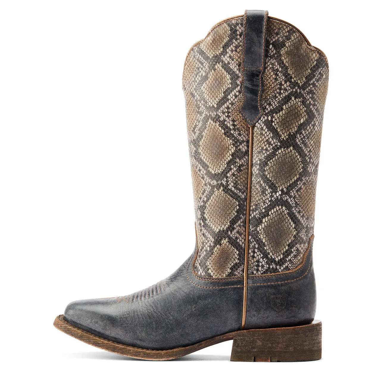 Ariat Women's Snake Print Frontier Farrah Boot