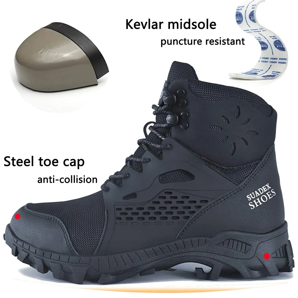 ARMOUR | SUADEX Indestructible Steel Toe Boots