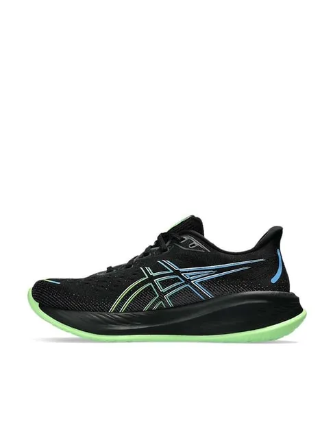 Asics Men GEL Cumulus 26 Black Running Shoes | KIBI SPOTS