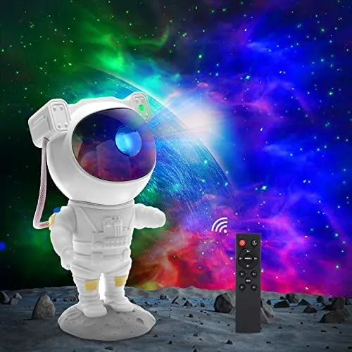 Astronaut Galaxy Night Light Projector