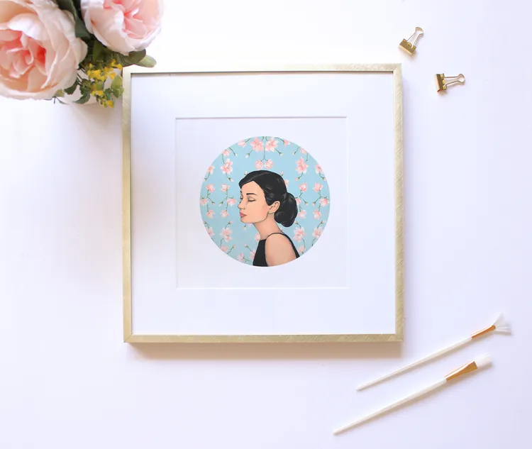 Audrey Hepburn Print