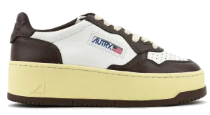 AUTRY MEDALIST PLATFORM SNEAKER CHESNUT