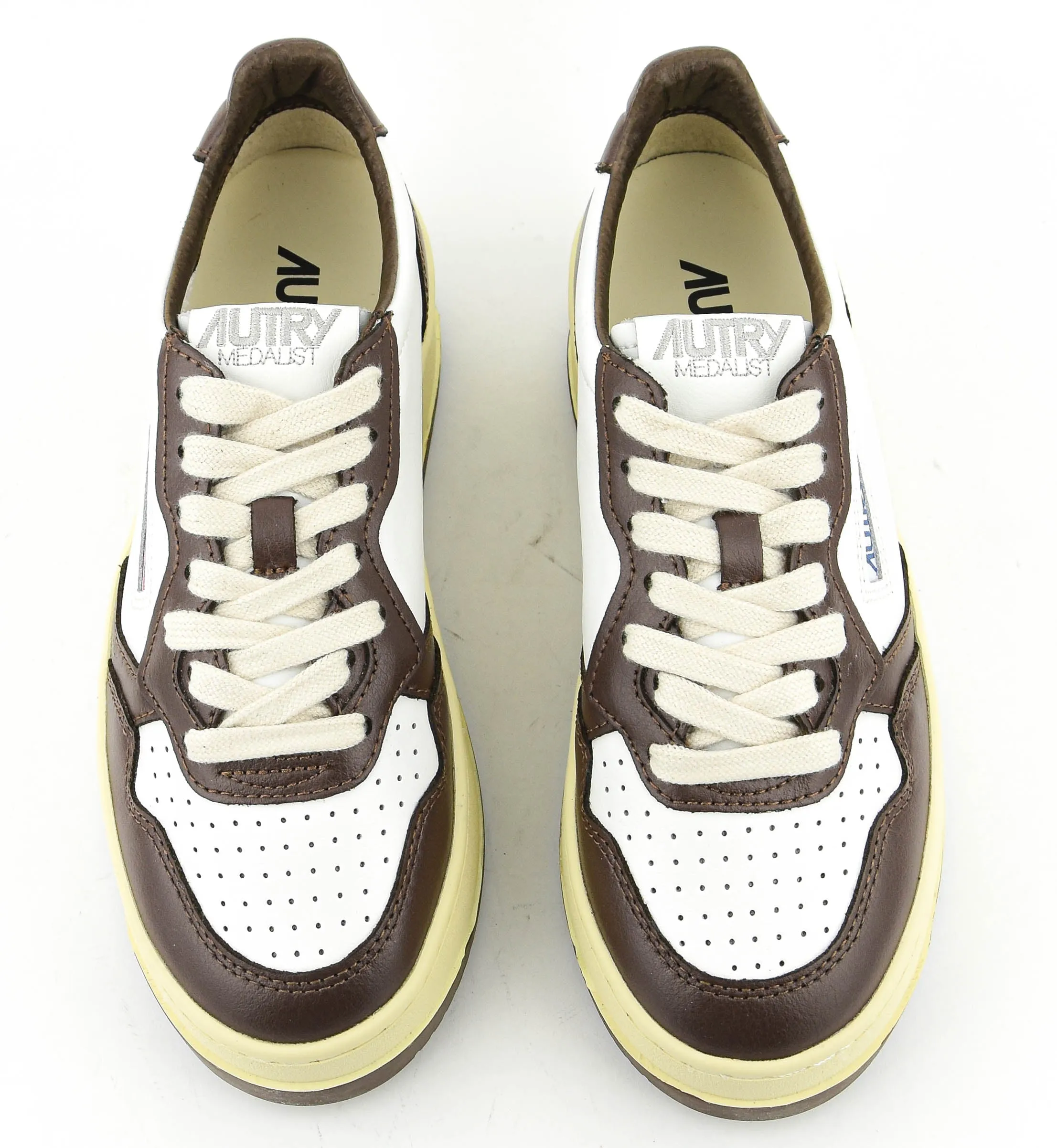 AUTRY MEDALIST PLATFORM SNEAKER CHESNUT