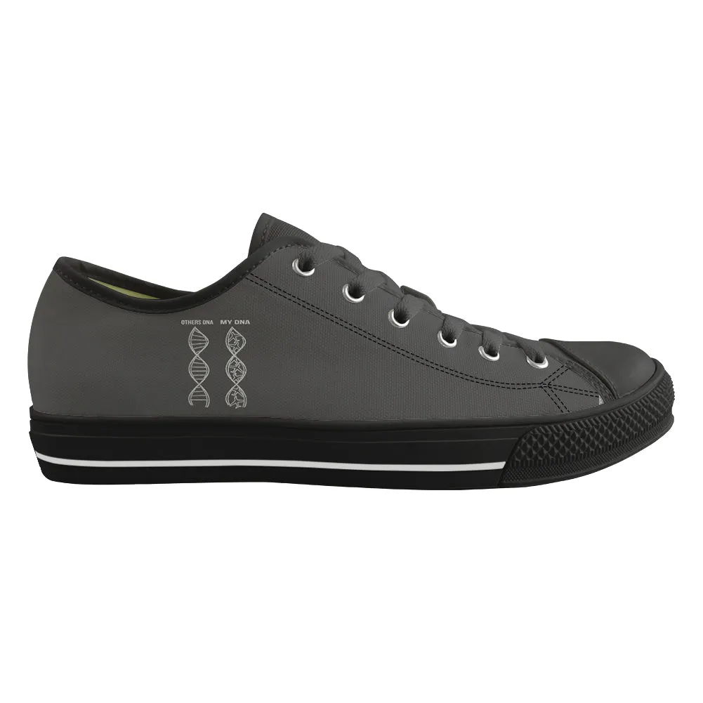 Aviation DNA Designed Canvas Shoes (Men)