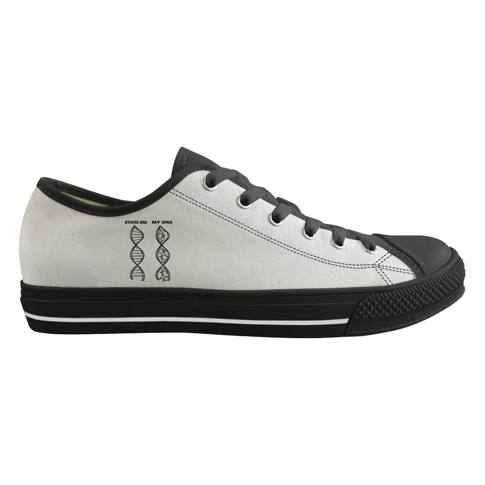 Aviation DNA Designed Canvas Shoes (Men)