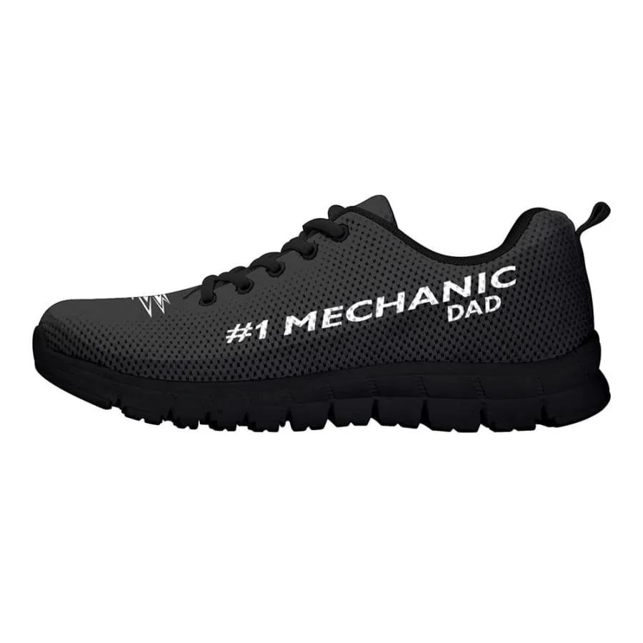 Awesome No. 1 Mechanic Dad Sneakers Father's Day Gift