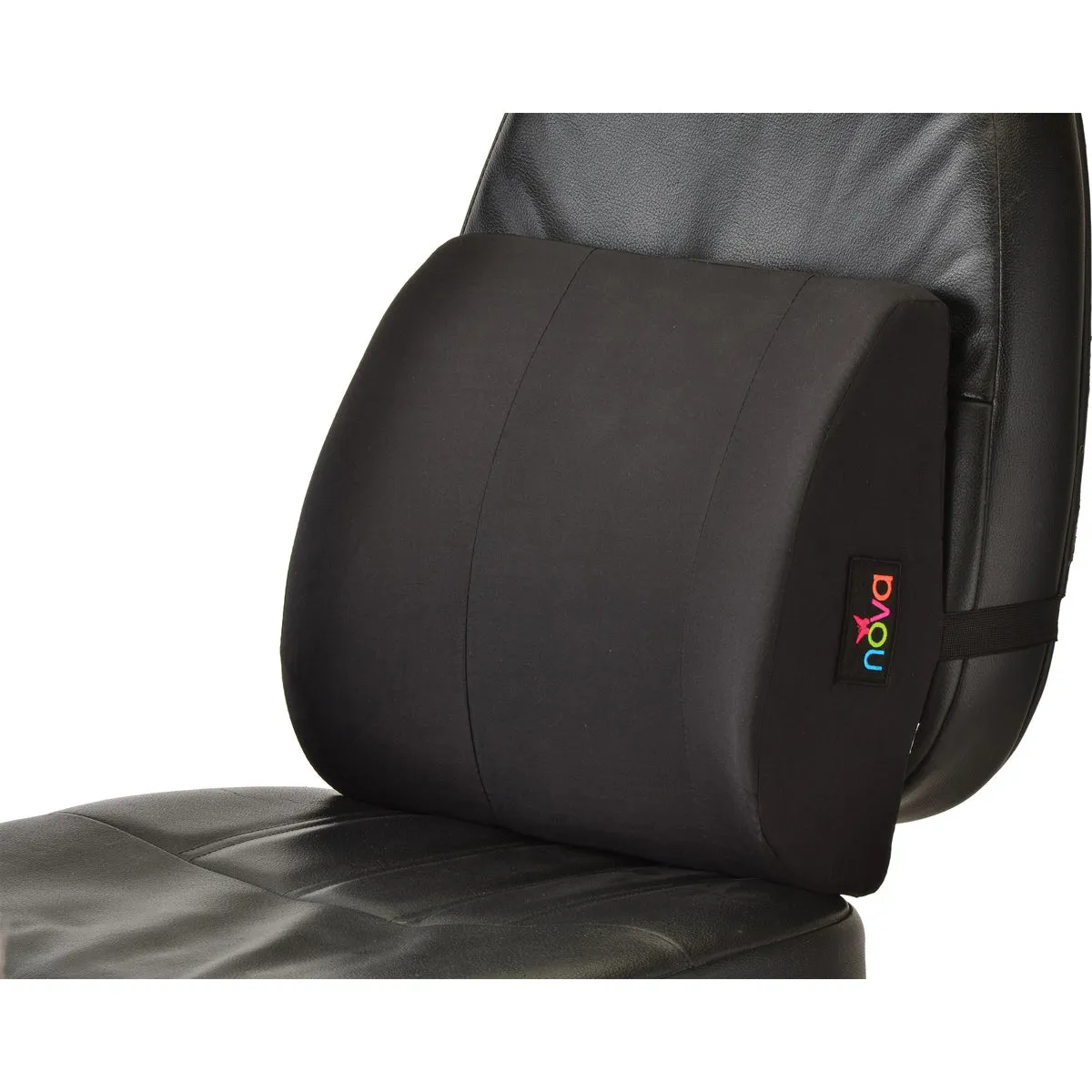 Back Memory Foam Cushion - Black