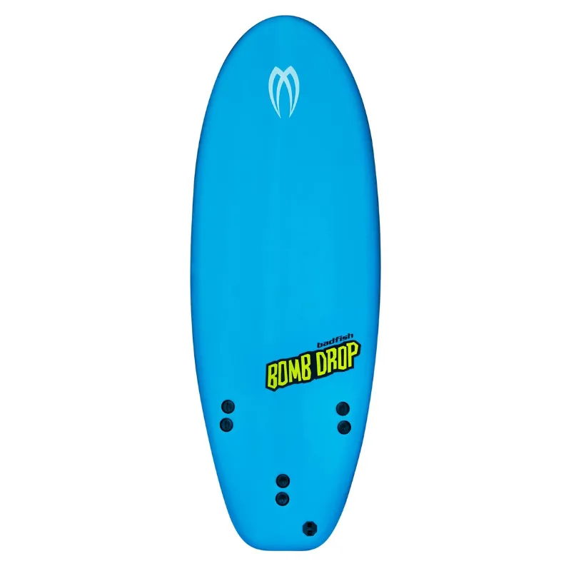 Badfish 5’0” Bomb Drop Foam Surfboard - Lime