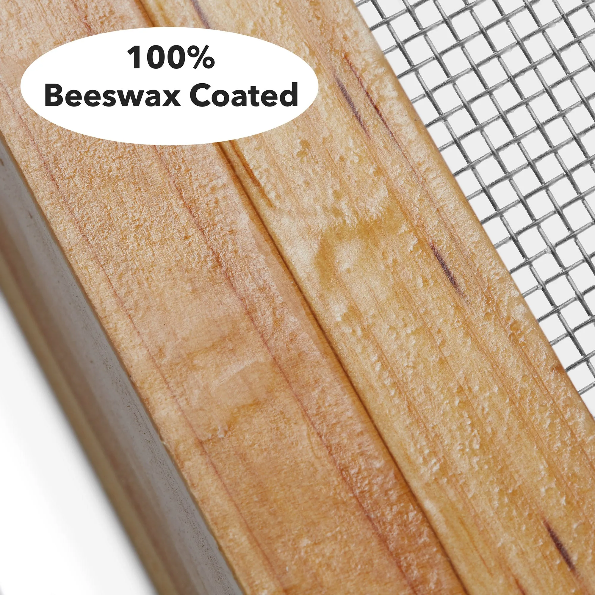 Beehive Screened Bottom Board Dipped in 100% Beeswax