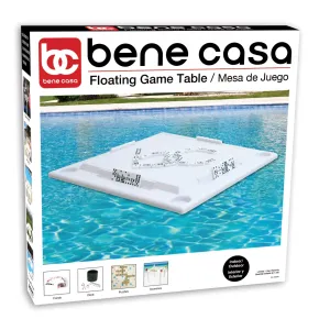 Bene Casa Floating Portable Domino Table with Removable Legs