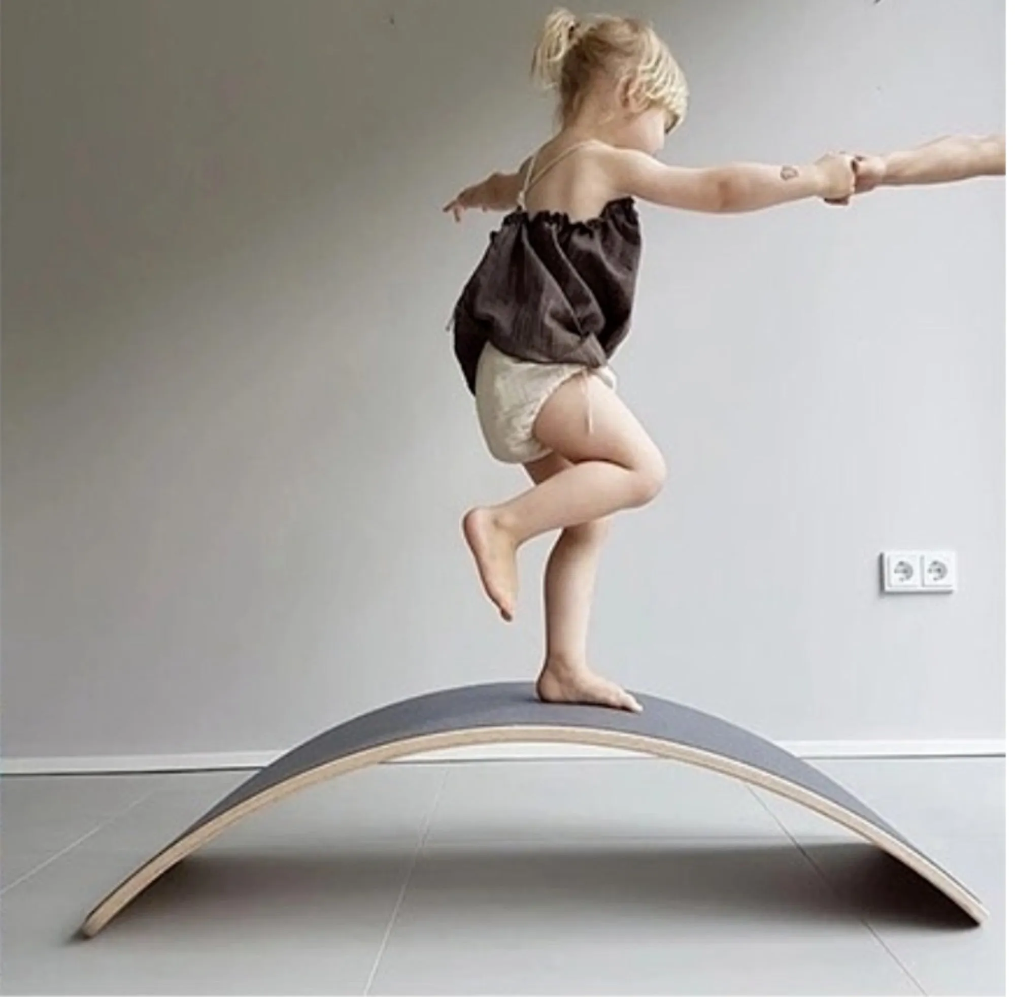 Best Balance Board for kids and adults, handmade European Baltic birch wood ideal for balance, exercise, yoga, play and fun