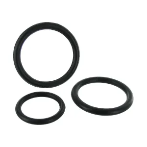 Black Triple Cock Ring Set