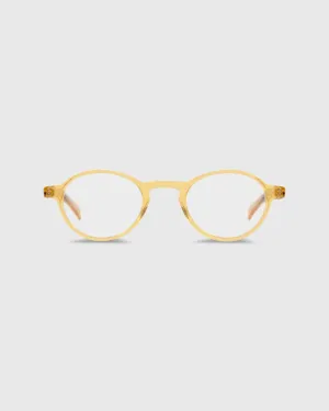 Board Stiff Reading Glasses in Orange Crystal