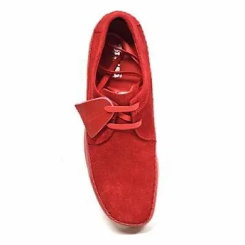 British Walkers Weaver Somerset Men's Red Suede