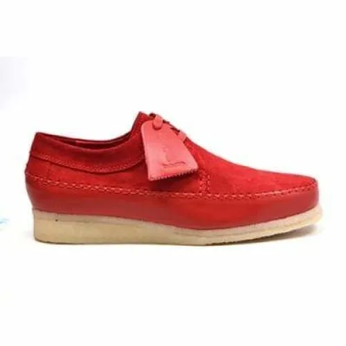 British Walkers Weaver Somerset Men's Red Suede