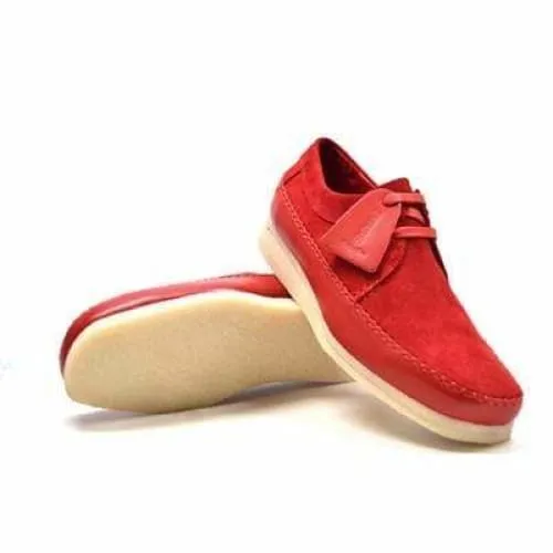 British Walkers Weaver Somerset Men's Red Suede