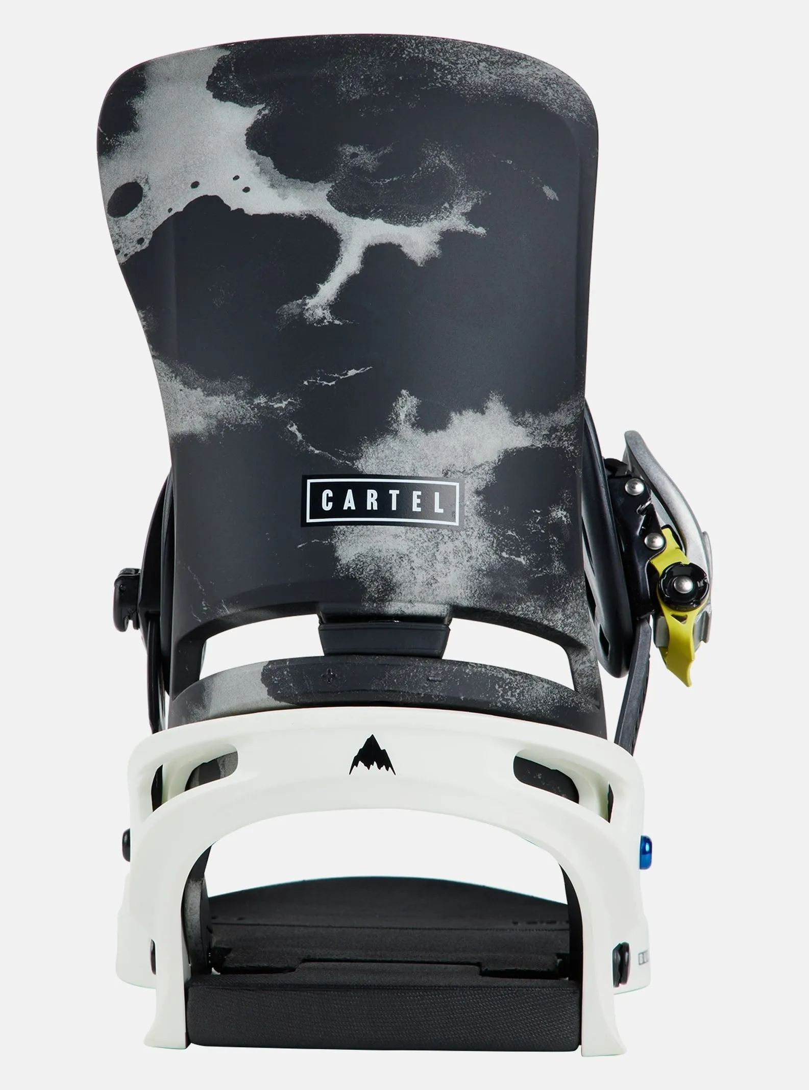 Burton Men's Cartel Re:Flex Snowboard Bindings White/Graphic 2024