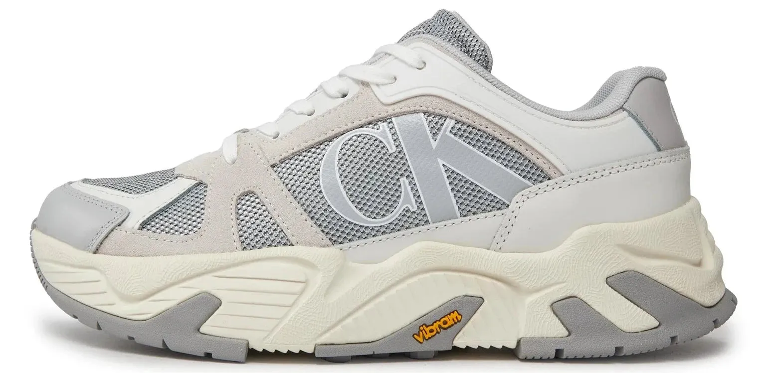 Calvin Klein Jeans Chunky Runner Sneakers Vibram Lth Mix