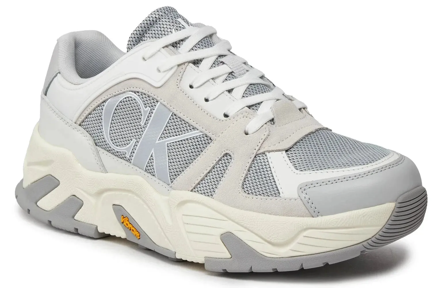 Calvin Klein Jeans Chunky Runner Sneakers Vibram Lth Mix