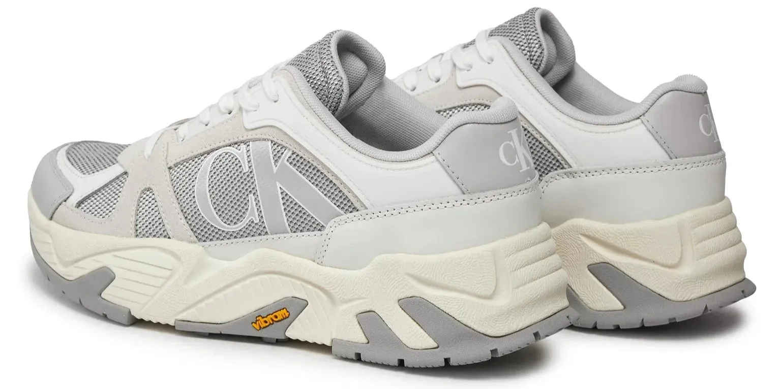 Calvin Klein Jeans Chunky Runner Sneakers Vibram Lth Mix