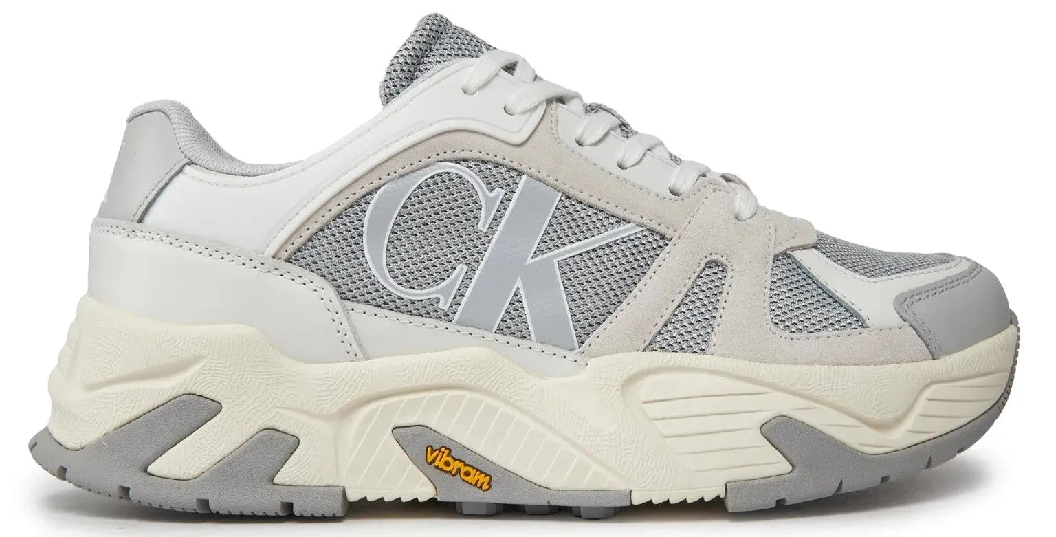 Calvin Klein Jeans Chunky Runner Sneakers Vibram Lth Mix