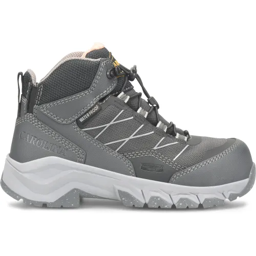 Carolina Women's Vya Comp Toe WP Slip Resist Hiker Work Boot -Grey- CA5677