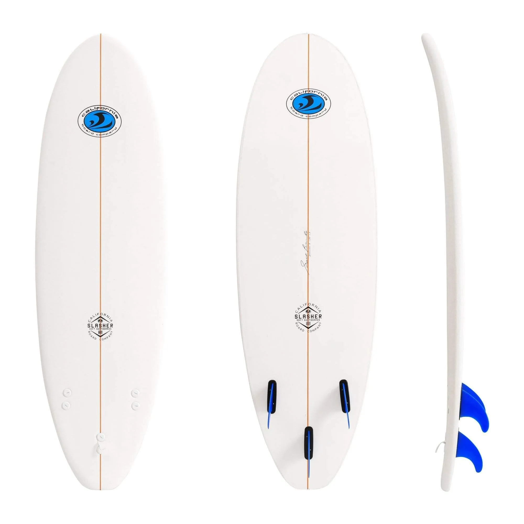 CBC 6' Slasher Foam Surfboard Soft Top