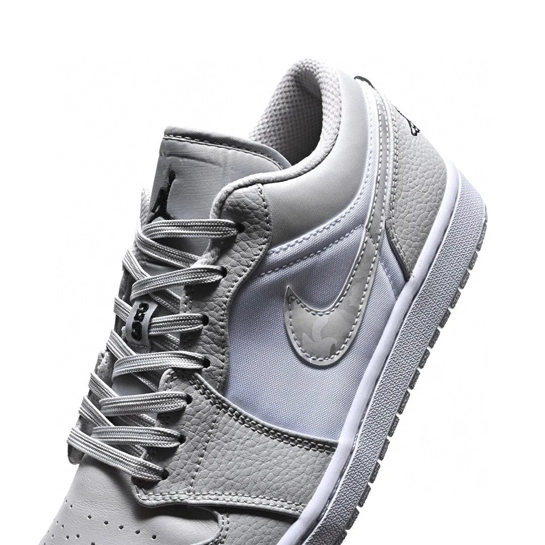 CE - AJ1 low grey and white caCEuflage