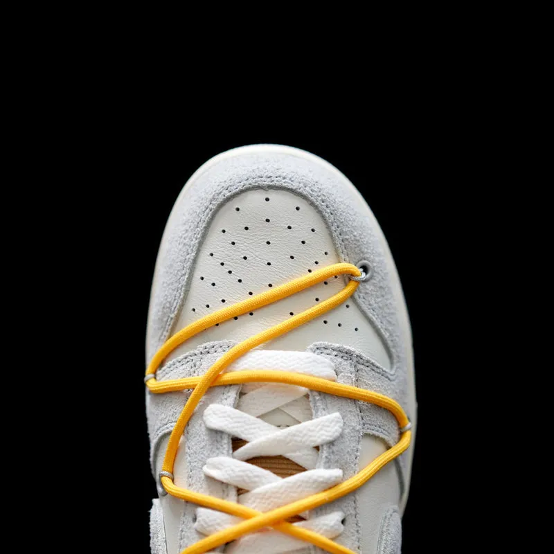 CE - OW x Dunk (NO.39) yellow shoelace brown buckle