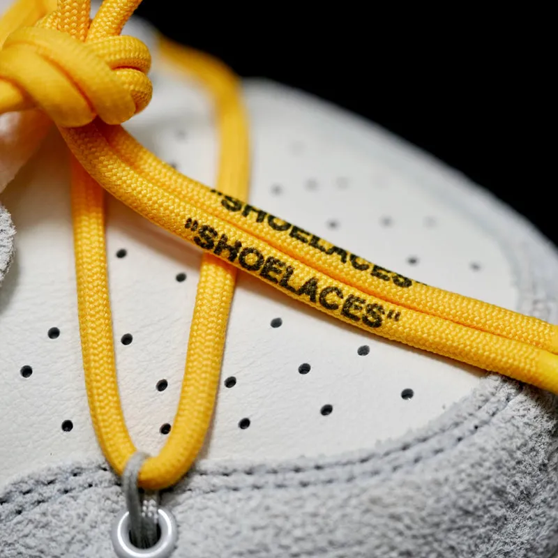 CE - OW x Dunk (NO.39) yellow shoelace brown buckle