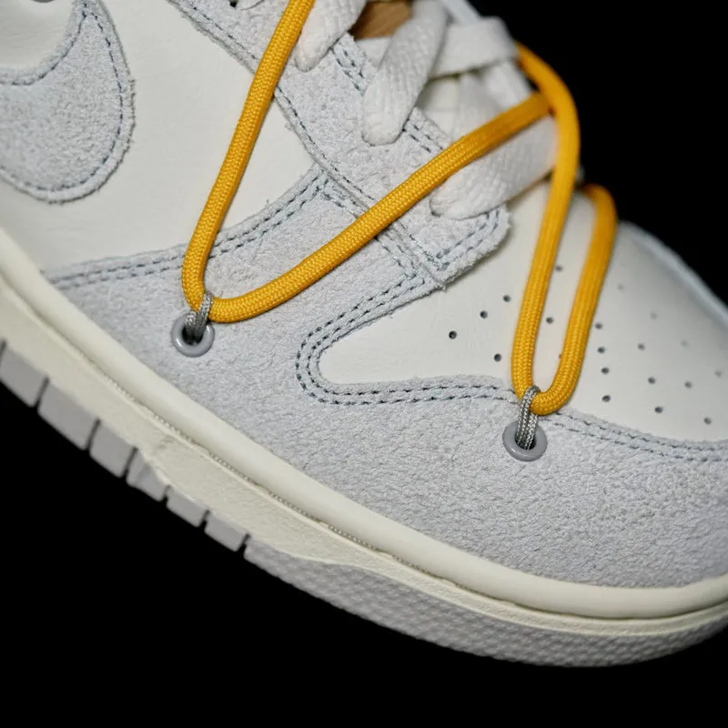 CE - OW x Dunk (NO.39) yellow shoelace brown buckle