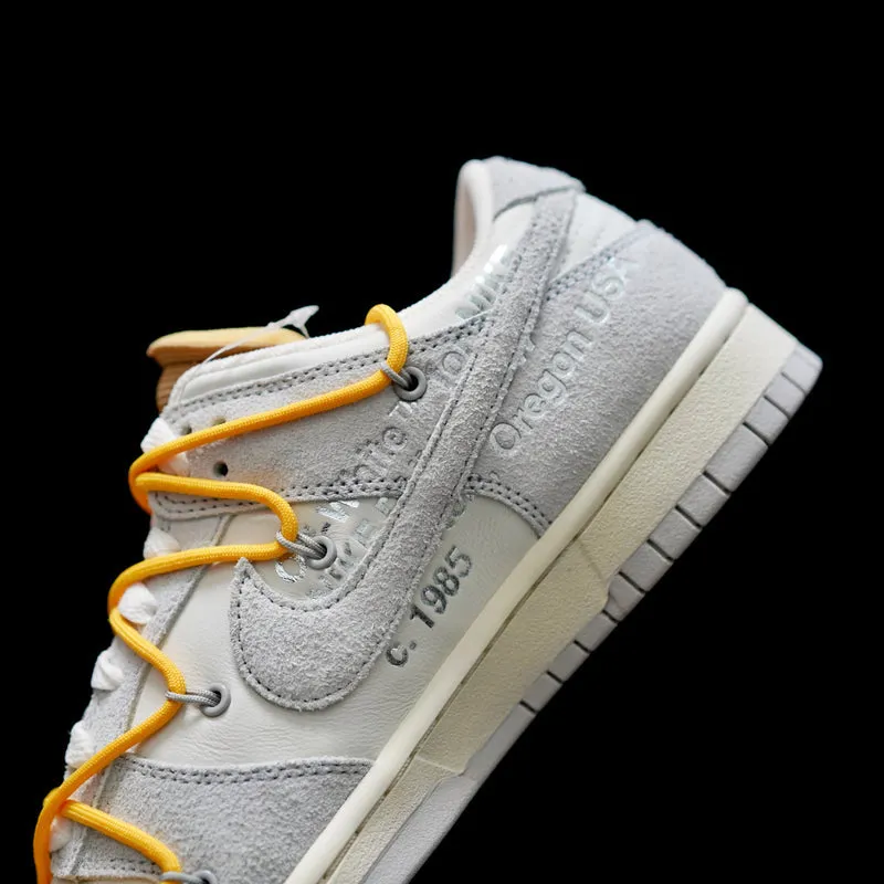 CE - OW x Dunk (NO.39) yellow shoelace brown buckle