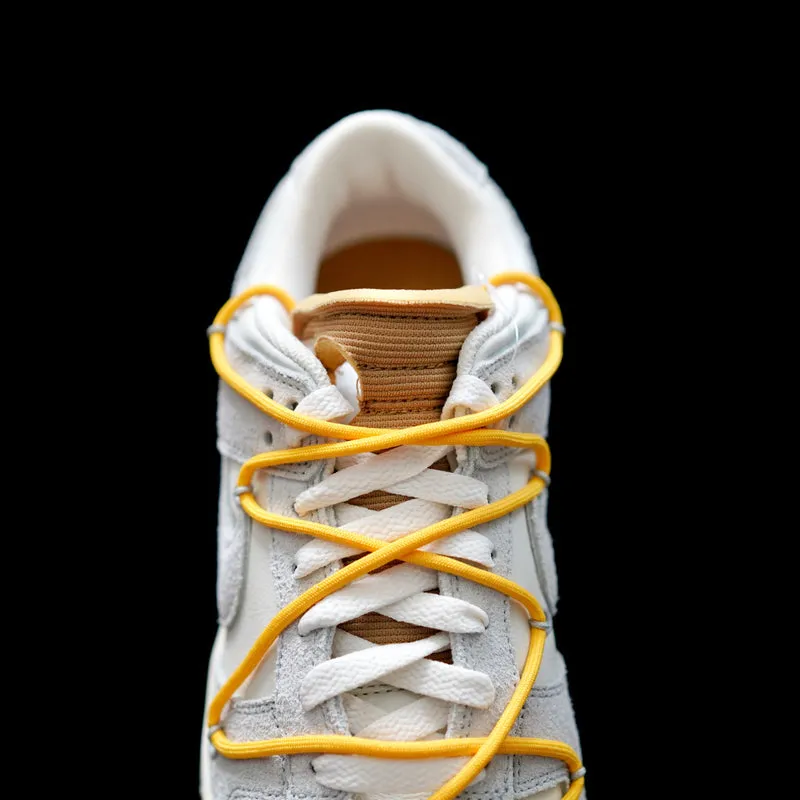 CE - OW x Dunk (NO.39) yellow shoelace brown buckle