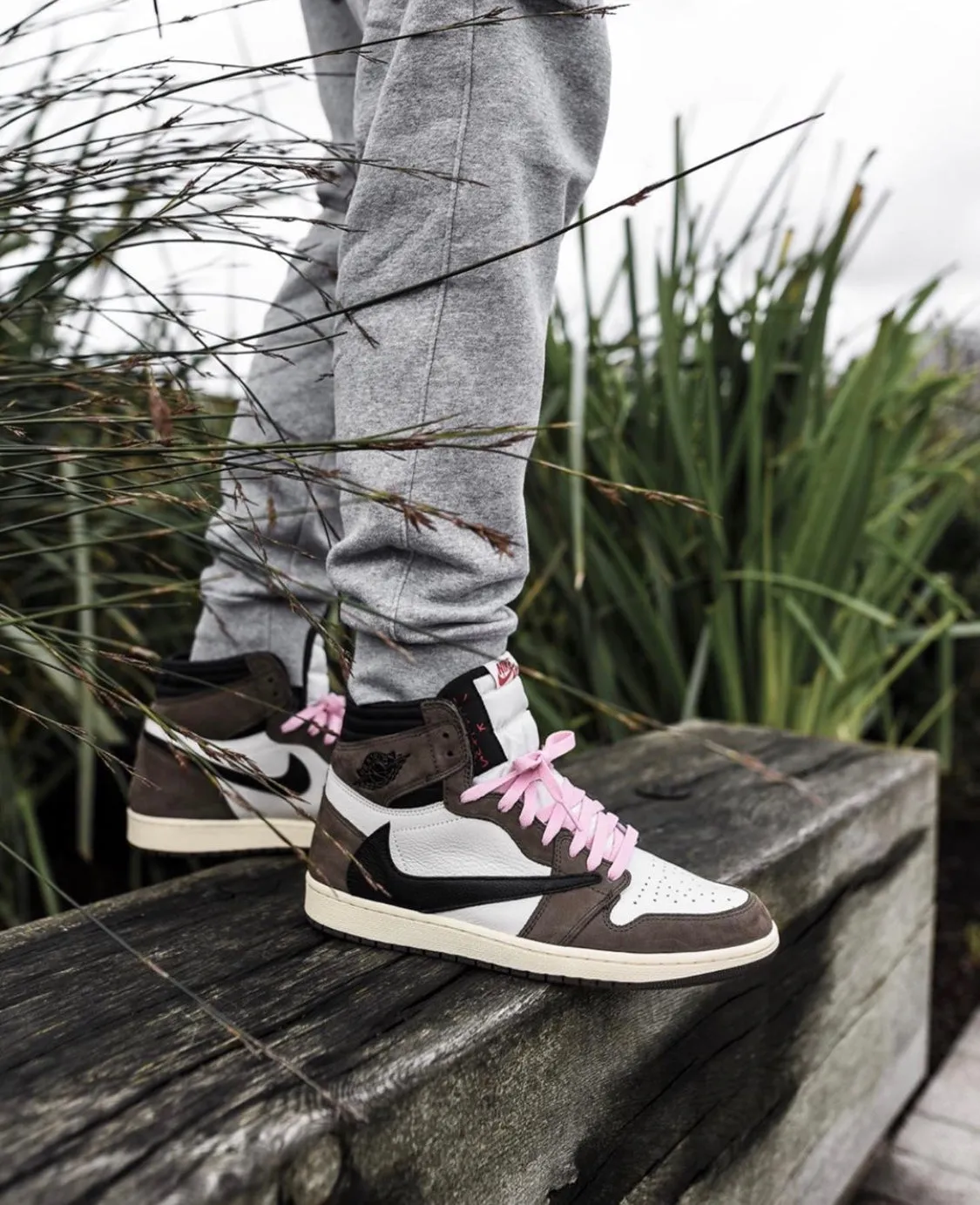 CE - TS x AJ1 Barb High Top