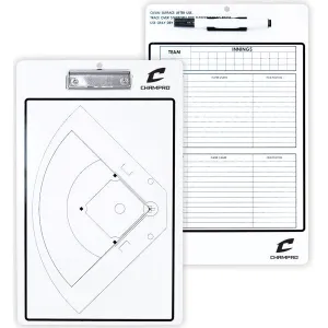 Champro Baseball/Softball Coach's Dry Erase Board with Marker