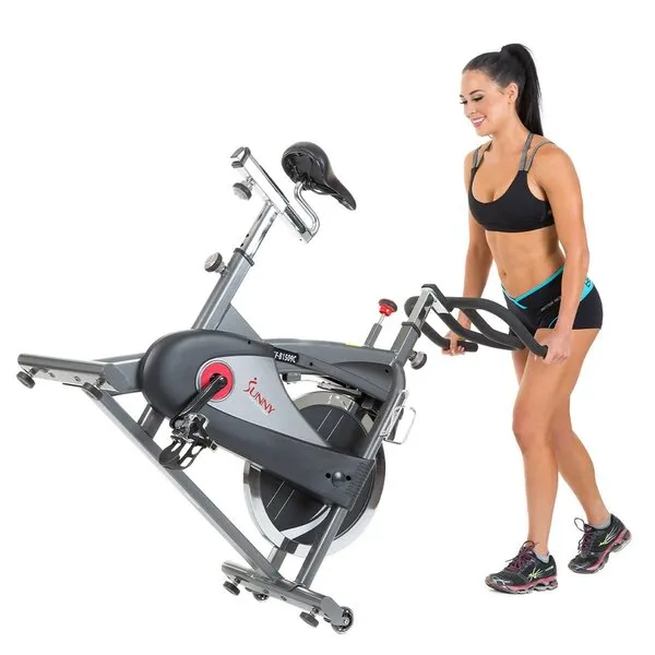 Clipless Pedal Exercise Bike Premium Chain Drive Indoor Cycling