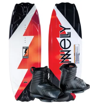 Connelly Charger Boys Wakeboard Package with Optima Boots (2025)