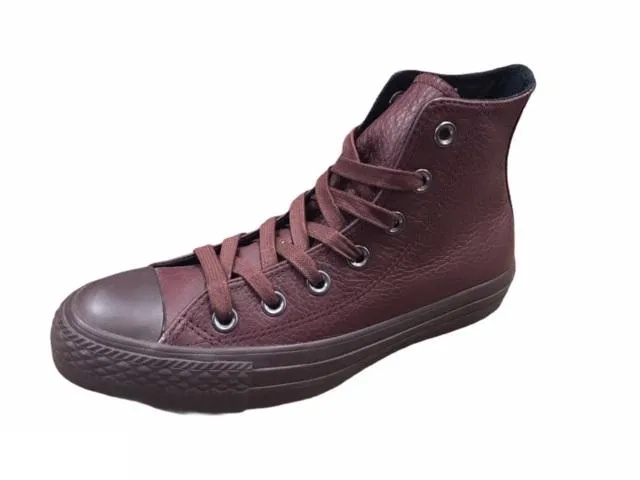 Converse scarpa sneakers da adulti in pelle ctas 155131C bordò