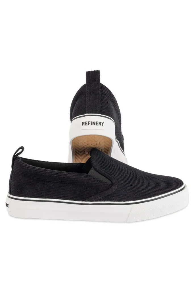 Corduroy Slip-On Sneaker _ 148623 _ Black