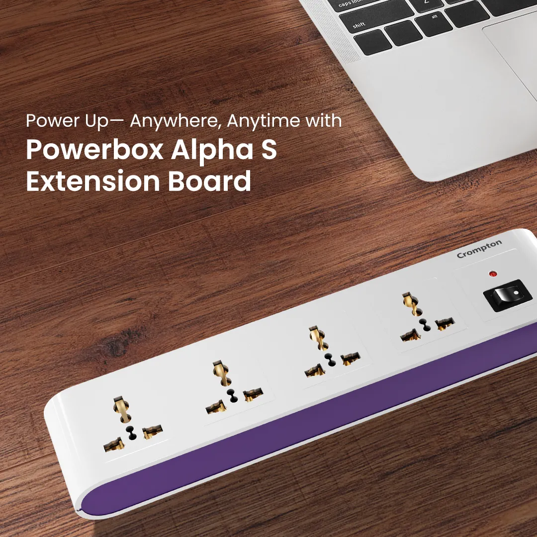 Crompton Powerbox Alpha S Extension Board 6A - White